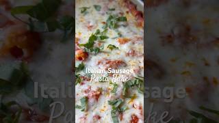 Simple Italian Sausage Pasta Bake  Link in description [upl. by Bidle333]