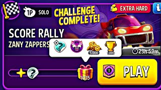 Extra Hard zany zappers solo challenge very Easy score really match masters today gameplay [upl. by Vale71]