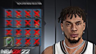 THE BEST COMP FACE CREATION IN NBA 2K22 Drippy Face Creation NBA 2K22 [upl. by Uuge]