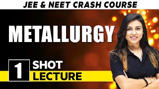 Metallurgy  One Shot Lecture  CHAMPIONS  JEENEET CRASH COURSE 2022 [upl. by Ellary]