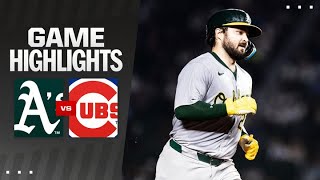 As vs Cubs Game Highlights 91724  MLB Highlights [upl. by Idnahc]