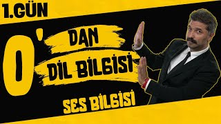 1GÜN  Ses Bilgisi  0dan Dil Bilgisi Kampı  RÜŞTÜ HOCA [upl. by Anahsar]