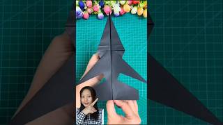 How to make super jet paper airplane that fly over 100 feetshorts trending [upl. by Drarreg969]