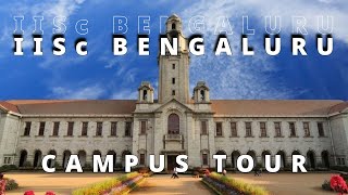 IISc Bengaluru Scenic Green Campus Tour  Hostel mess library grounds food court iisc career [upl. by Eelydnarb]