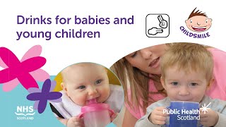 Childsmile  Drinks for babies and young children BSL [upl. by Altheta]