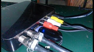 How to Setup Set Top Box  How to Connect a Set top box to TV LED [upl. by Ataynek424]