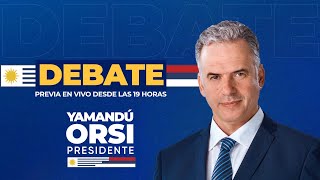 Seguí en vivo el Debate Presidencial desde las 1900  Yamandú Orsi Presidente [upl. by Notyard]