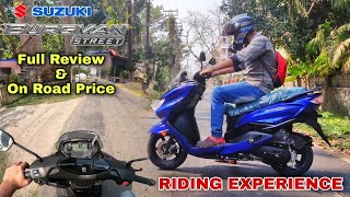 2022 Suzuki Burgman Street 125 BS6  Full Review amp Specifications Suzuki Burgman Price in Kolkata [upl. by Phelan]