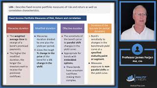 Overview of FixedIncome Portfolio Management 2024 Level III CFA® Exam – Reading 10 [upl. by Sidnarb499]
