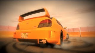 GTA 4  AMAZING Drifting Gymkhana 3  Subaru Impreza [upl. by Halil]