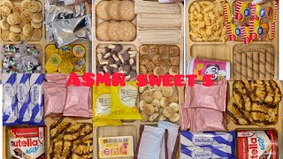 ASMR unpacking interesting sweets ❤️❤️❤️ [upl. by Sairahcaz213]