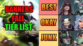 NEW Paladins Tier List From BEST To WORST  SEASON 72 BANNERS FALL [upl. by The350]