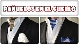 Moda masculina Cómo poner pañuelos en el cuello de forma fácil by piccomunozcom [upl. by Shipley]