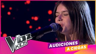 Luana Fuentes canta quotLove me like you doquot  Audiciones a ciegas  La Voz Kids Uruguay 2023 [upl. by Kaile]