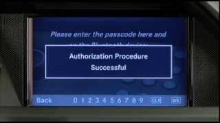 MercedesBenz Bluetooth Phone Pairing with External Authorization [upl. by Wheeler]