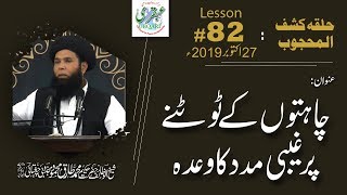 Lesson08227102019 ll Chahaton Ky Totne Pr Ghaibi Madad Ka Wada HalqaKashfulMahjoob [upl. by Slade]