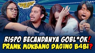 PRAZ TEGUH NGAMUK 🔥🤣 RISPO BECANDANYA KEBANGETAN❗ PRANK KERIPIK DAGING B4BI❓ [upl. by Yentnuoc]