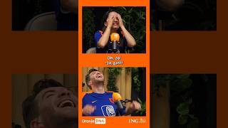 Fresia en Jelle moeten er nog even inkomen 😂 OranjeDNA [upl. by Hestia713]