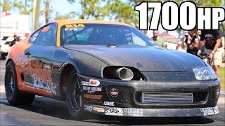 Fastest Stick Shift Supra Ever vs Cleetus McFarland  RWD Stick Shift Record Set by LT1 Camaro [upl. by Codd619]