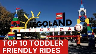 TOP 10 Toddler Friendly Rides At LEGOLAND® Florida LEGO [upl. by Winonah723]