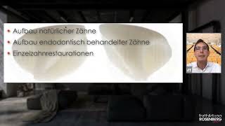 Trailer «Aufbau und Restauration endodontisch behandelter Zähne» – Prof Dr Daniel Edelhoff [upl. by Asli669]