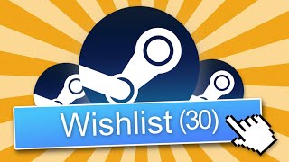 The Most Wishlisted Steam Games [upl. by Nnylirret71]