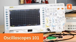 Oscilloscopes 101  How to use an oscope  Basic Electronics [upl. by Adikam]