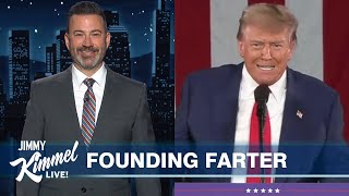 Jimmy Kimmel Made it Into the Trump Trial Donald quotCant Even Testifyquot amp Crazy Abortion Law Repealed [upl. by Tezile]