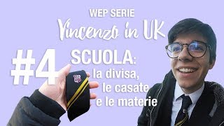 WEP SERIE  Vincenzo in UK  Episodio 4  SCUOLA la divisa le casate e le materie [upl. by Engedi80]