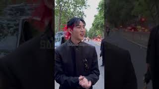 BamBam 뱀뱀 attends the Louis Vuitton Mens SpringSummer 2025 show at Paris Fashion Week [upl. by Summons]