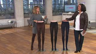 Legacy Control Top Soft Touch Opaque Tights Set of Two on QVC [upl. by Ibot]