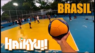 Vôlei Parque São Paulo I Haikyuu Real Life I Primeira Pessoa I CEE PELEZÃO [upl. by Aidnac]