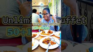 Unlimited Buffet in Kolkata Under₹599Fiesta by Barbeque Nation shorts vlog unlimitedbuffet [upl. by Ecraep]