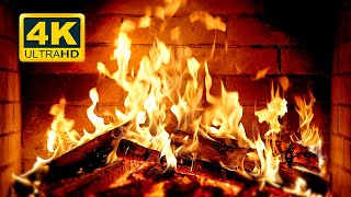 🔥 Cozy Fireplace 4K 12 HOURS Fireplace Burning with Crackling Fire Sounds Fireplace 4K [upl. by Jozef]