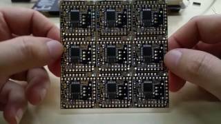 My upgraded OLEDiUNO PCB with Atmega328PAU [upl. by Amathiste]