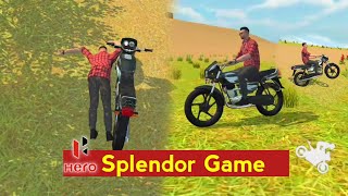 Hero Splendor Game 2024  New Game 2024  Bike Game [upl. by Retniw]