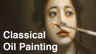 Classical Oil Painting Timelapse  Verdaccio [upl. by Gerk470]