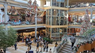 Inside shopping mall Bellevue Square near Seattle [upl. by Suoirtemed724]