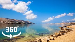 Island of Pag — Croatia  360º VR  Pointers Travel [upl. by Johnsten132]