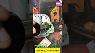 touch LED tableLampcharging port replacement video touch repiring lLedtablegajets chargingpot [upl. by Ahsauqal254]