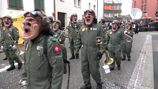 Heuwänder Muttenz  Basler Fasnacht Cortege 27022023 [upl. by Kcirej]