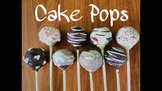 How to make Cake Pops  Easy Cake Pops Tutorial [upl. by Lamb]