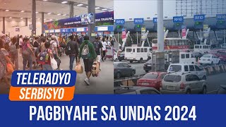 Tollways ports on alert for traveler influx on Undas 2024  Johnson Ikwento Mo 30 October 2024 [upl. by Llejk]