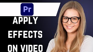 How to Apply Effects in Premiere Pro simple tutorial [upl. by Nahguav520]