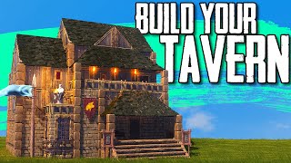 Conan Exiles Tavern Build Guide  EBA [upl. by Ainirtac]