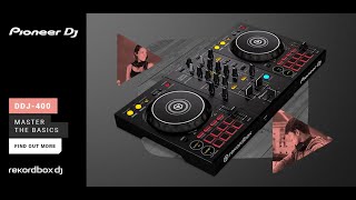 Pioneer DDJ400 Rekordbox DJ Controller Indepth Features Overview [upl. by Atinihc]