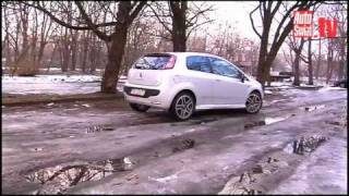 Test Fiata Punto 14 MultiAir [upl. by Ramedlab]