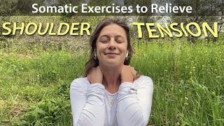 Somatic Exercises to Relieve Shoulder Tension [upl. by Nnayllas]