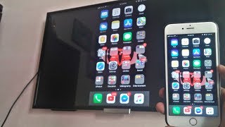 Screen Mirroring iPhone NonApple TV  Step by Step  2017 [upl. by Zachar]