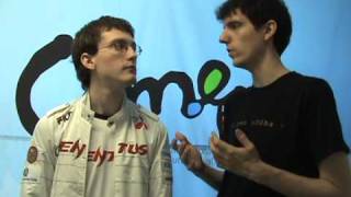 ESWC Asia Masters 2009  IdrA interview after beating TossGirl [upl. by Sim]